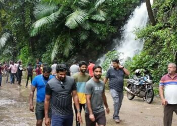 ಹುಲಿಕಲ್ ಜಲಪಾತ, ಸಾವೇಹಕ್ಲು ಡ್ಯಾಂ ನೋಡಲು ಮುಗಿಬಿದ್ದ ಪ್ರವಾಸಿಗರು