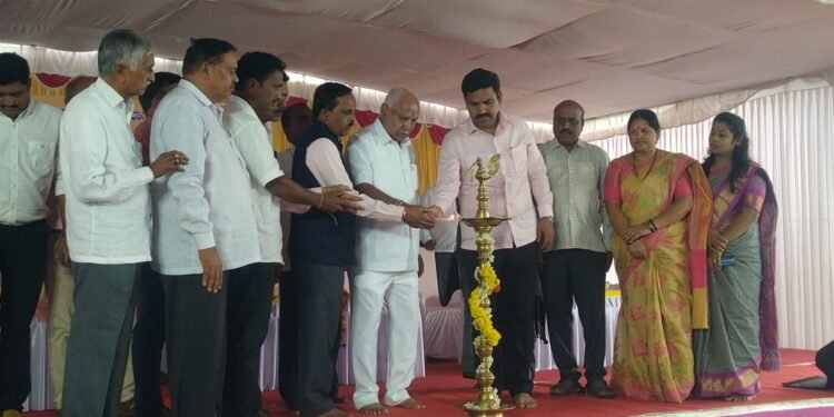 ರಾಜ್ಯದ ಮಾದರಿ ನಗರಗಳಲ್ಲೊಂದು ಶಿಕಾರಿಪುರ : ಬಿ.ಎಸ್‌.ಯಡಿಯೂರಪ್ಪ