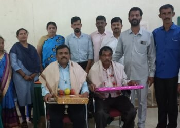 ಮೂಡುಗೊಪ್ಪ ಗ್ರಾಪಂ‌ ನಿರ್ಗಮಿತ ಪಿಡಿಒ ವಿಶ್ವನಾಥ್ ಗೆ ಪಂಚಾಯ್ತಿ ಗೌರವ : ಸನ್ಮಾನಿಸಿ ಶುಭಹಾರೈಕೆ