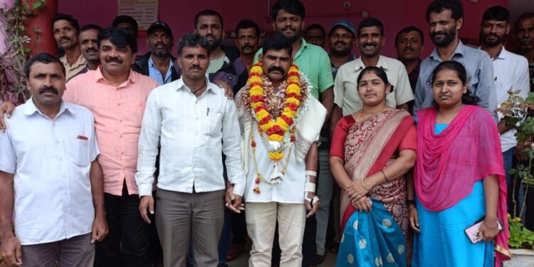 ಕರಿಮನೆ ಗ್ರಾಪಂ ನೂತನ ಅಧ್ಯಕ್ಷರಾಗಿ ದೇವೇಂದ್ರ ನಾಯ್ಕ ಗುಡ್ಡೆಕೊಪ್ಪ ಅವಿರೋಧ ಆಯ್ಕೆ