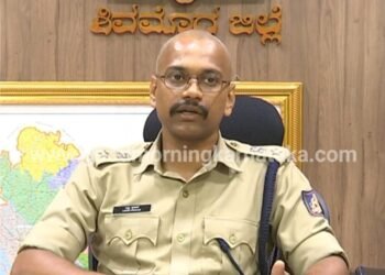 ನೇಗಿಲೋಣಿ ಗನ್ ಶಾಟ್ ಪ್ರಕರಣ | ಇಬ್ಬರ ಬಂಧನ | ಶಿವಮೊಗ್ಗ ಎಸ್ಪಿ ಡಾ.ಬಿ.ಎಂ.ಲಕ್ಷ್ಮೀಪ್ರಸಾದ್