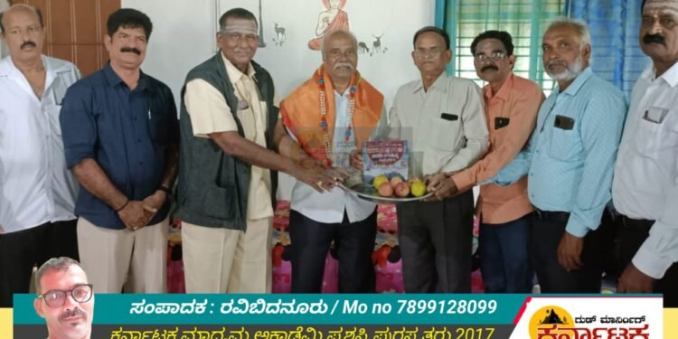 6ನೇ ಶಿವಮೊಗ್ಗ ಜಿಲ್ಲಾ ಶರಣ ಸಾಹಿತ್ಯ ಸಮ್ಮೇಳನ ಅಧ್ಯಕ್ಷರಾಗಿ ಅಂಬ್ರಯ್ಯಮಠ | ಸರ್ವಾಧ್ಯಕ್ಷರ ಮನೆಗೆ ತೆರಳಿ ಅಧಿಕೃತ ಆಹ್ವಾನ ನೀಡಿದ ಜಿಲ್ಲಾ ಸಮಿತಿ