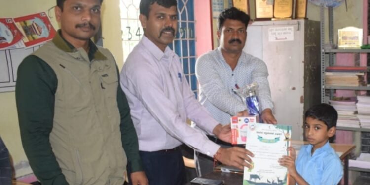 ಮಕ್ಕಳ ಪ್ರತಿಭೆಗೆ ಪ್ರೋತ್ಸಾಹ ಬೇಕು | ವನ್ಯಜೀವಿ ಸಪ್ತಾಹದಲ್ಲಿ ಎಸಿಎಫ್ ಮೋಹನ್ ಕುಮಾರ್