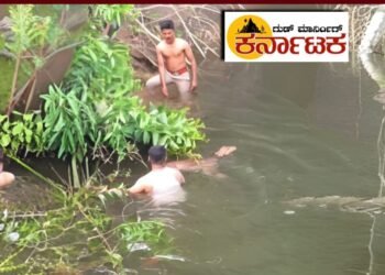 ಮುಳುಗುತ್ತಿದ್ದ ಜಿಂಕೆಮರಿ ಬಚಾವ್!