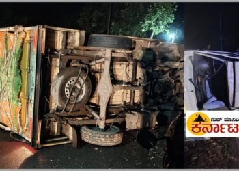 ಹುಲಿಕಲ್ ಬಳಿ ವಿದ್ಯುತ್ ಕಂಬಕ್ಕೆ ಬಡಾ ದೋಸ್ತ್ ವಾಹನ ಡಿಕ್ಕಿ | ಚಾಲಕ ಸ್ಥಳದಲ್ಲೇ ಸಾ*ವು! ಕ್ಲೀನರ್ ಗೆ ಗಾಯ!