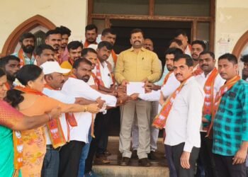 ಕಾಂಗ್ರೆಸ್‌ನಿಂದ ಸಂವಿಧಾನಕ್ಕೆ ಅಪಚಾರ : ಹೊಸನಗರ ಯುವಮೋರ್ಚಾ ಪ್ರಧಾನ ಕಾರ್ಯದರ್ಶಿ ಅಂಕಿತ್ ಮೇಕೇರಿ | ಹೊಸನಗರ ಬಿಜೆಪಿ ಯುವ ಮೋರ್ಚಾ ಪ್ರತಿಭಟನೆ